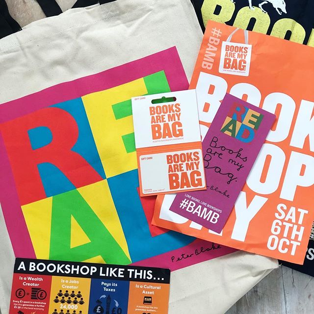 Happy #BookshopDay! 
There aren&rsquo;t many things better in life than a good bookshop and I am certainly guilty of spending too much time in them (if &ldquo;too much time&rdquo; is possible!). I won&rsquo;t be heading to a bookshop today, mainly because I just handed in my book edits and feel like I need to sleep for a million years now, but do let me know if you&rsquo;re going to a bookshop today!
Thank you to @booksaremybag for sending over this year&rsquo;s Books Are My Bag tote bags and a gift token!
What is your favourite bookshop? 📚
&bull;
&bull;
&bull;
&bull;
#booksaremybag #bookstagram #bookphotography #bookish #books #booklovers #bookphotography #bookshops #bookshop #bookworm #ireadya #yalit #shelfie #bookstore